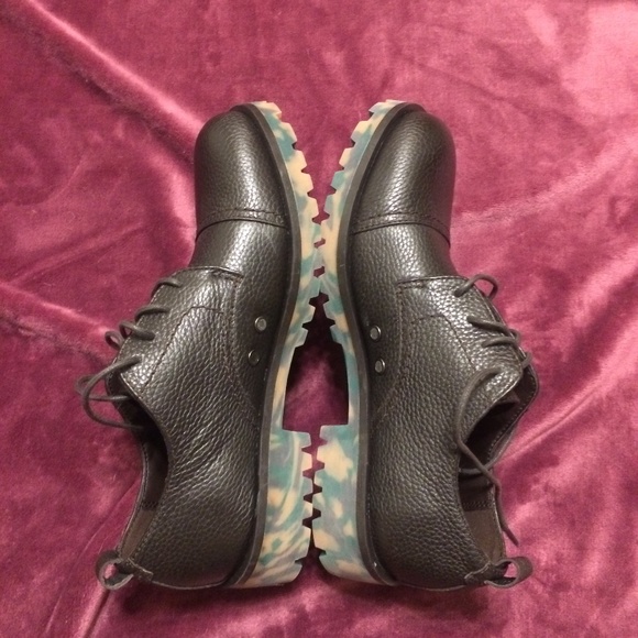 Calvin Klein Nox Brown Leather Oxford Boot main image 7